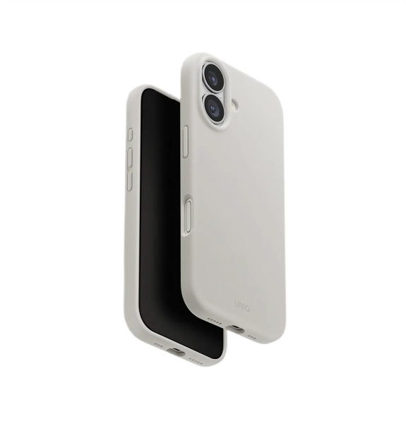 Защитный чехол UNIQ LINO (MagSafe) для iPhone 17 Mist Grey