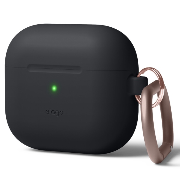 Чехол Elago для AirPods 3 (2021) Silicone Hang Case Black