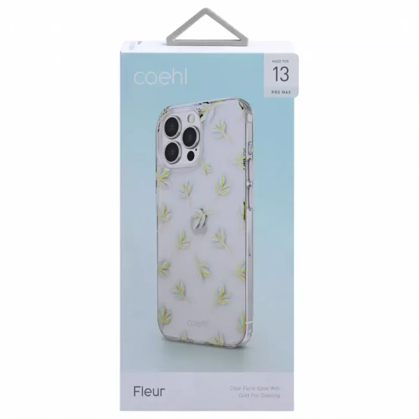 Чехол Uniq для iPhone 13 Pro COEHL Fleur Blue