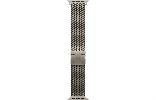 Часы Apple Watch Ultra 2 (2024) 49mm Natural Titanium Case with Natural Titanium Milanese Loop - Large (GPS + Cellular)