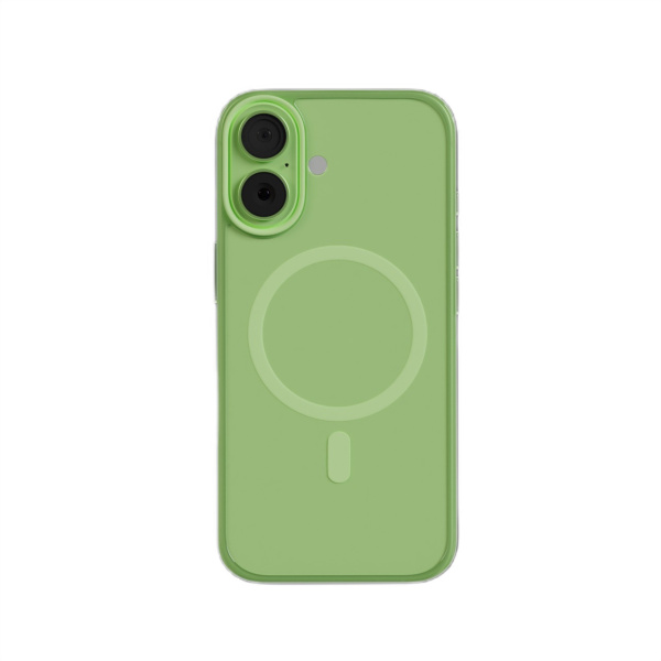 Защитный чехол AceCase Crystal Shield для iPhone 17 Green
