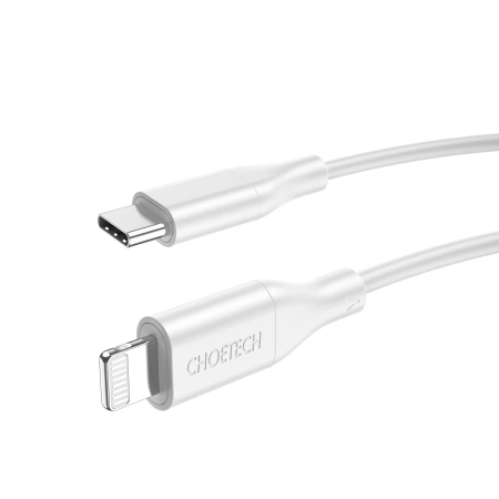 Кабель Choetech USB-C to Lightning PD 30W 1,2m White