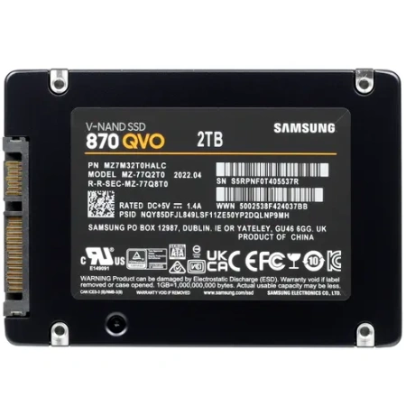 Твердотельный накопитель Samsung 870 QVO 2ТБ SATA