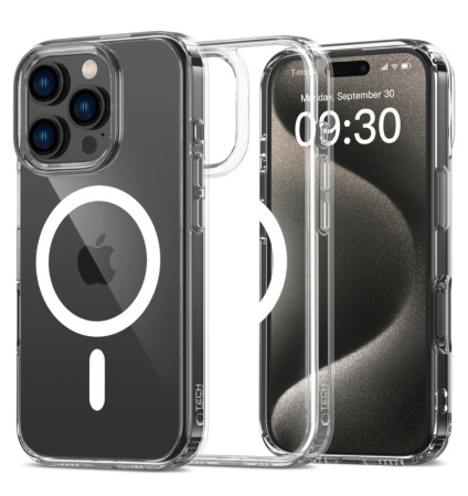 Защитный чехол Tech-Protect FlexAir Hybrid Magsafe для iPhone 16 Pro Max Clear
