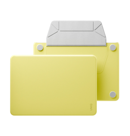 Защитный чехол Uniq Lyden Versa Laptop sleeve/stand для MacBook Neo 13 Yellow Lime