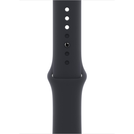 Часы Apple Watch Series 8 41mm Graphite Stainless Steel Case with Midnight Sport Band (GPS+Cellular), размер ремешка: S/M + M/L