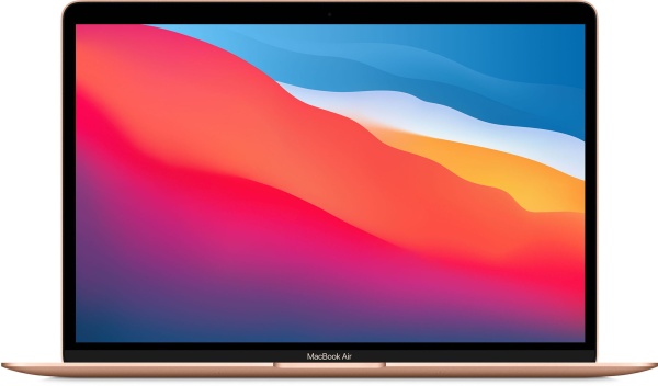 Ноутбук Apple MacBook Air 13  M1 (8-core CPU / 7-core GPU) / RAM 8GB / SSD 256GB Gold (Золотой) MGND3