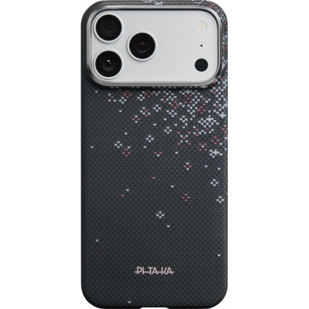 Защитный чехол Pitaka Sakura Hours для iPhone 17 Pro Midnight Black