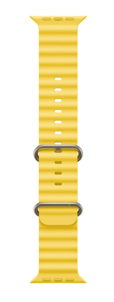 Часы Apple Watch Ultra 49mm Titanium Case with Yellow Ocean Band (GPS + Cellular)