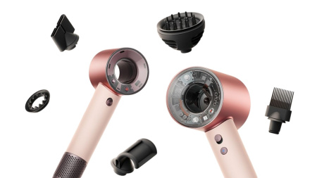 Фен для волос Dyson Travel Hair Dryer HD19 Ceramic Pink