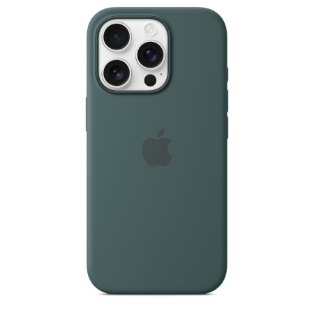 Чехол Apple iPhone 16 Pro Silicone Case with MagSafe Lake Green