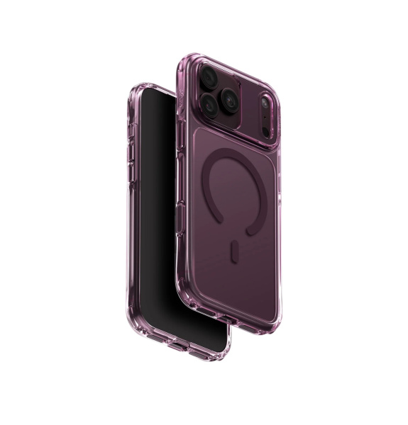 Защитный чехол Uniq для iPhone 18 Pro Max/17 Pro Max Lifepro Xtreme (MagSafe) Deep Burgundy
