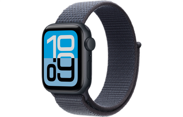 Часы Apple Watch SE 3 (2025) 40mm Midnight Aluminum Case with Anchor Blue Sport Loop (GPS)
