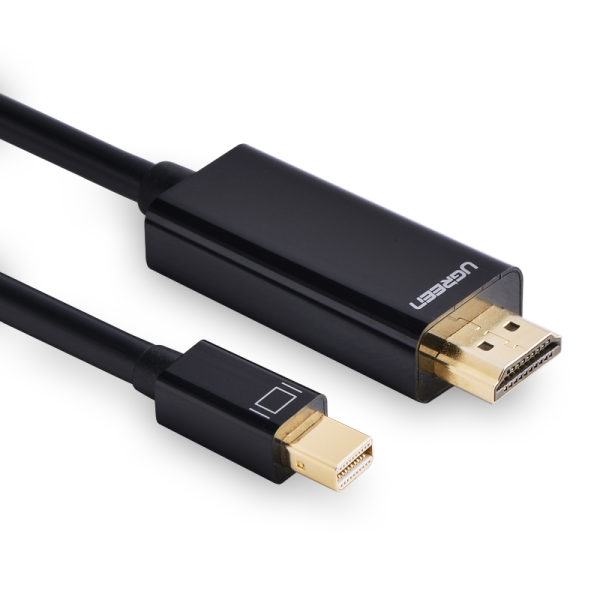 Кабель UGREEN MD101 (20848) Mini DisplayPort to HDMI 4K 1,5m Black