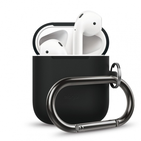 Чехол Elago для AirPods Hang Case Black