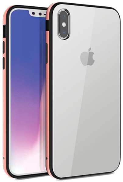 Чехол Uniq для iPhone XS Max Valencia Clear Blush Gold