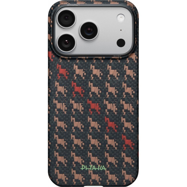 Защитный чехол Pitaka Happiness Rides Edge для iPhone 17 Pro Max Ebon Kylin