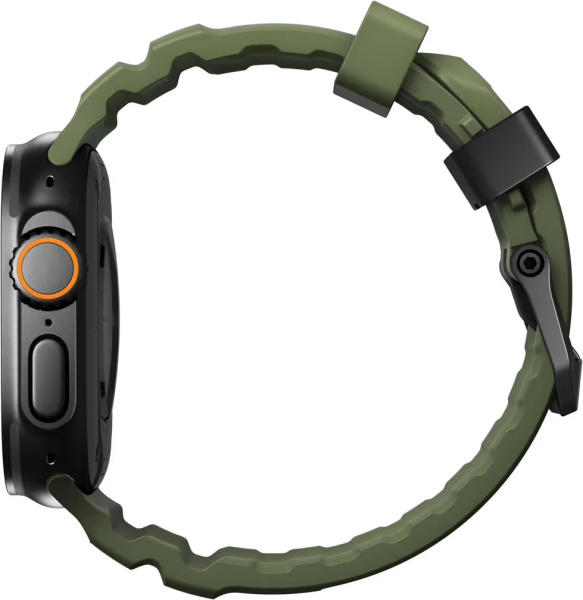 Ремешок Nomad Rocky Point Band для Apple Watch 49/45/44/42mm Forest / Black Hardware