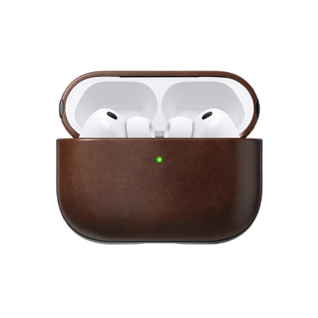 Защитный чехол Nomad Leather Case для AirPods Pro 3 Brown