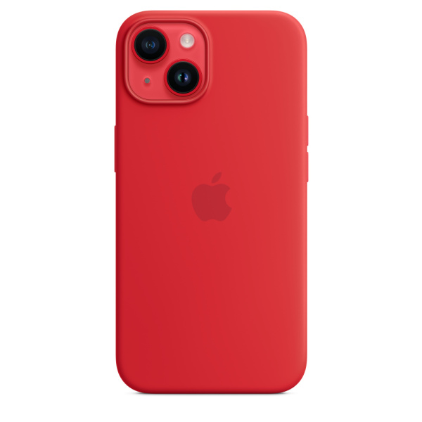 Чехол Apple iPhone 14 Silicone Case with MagSafe (PRODUCT)RED