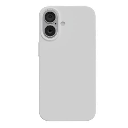 Защитный чехол AceCase Soft Shell White для iPhone 16
