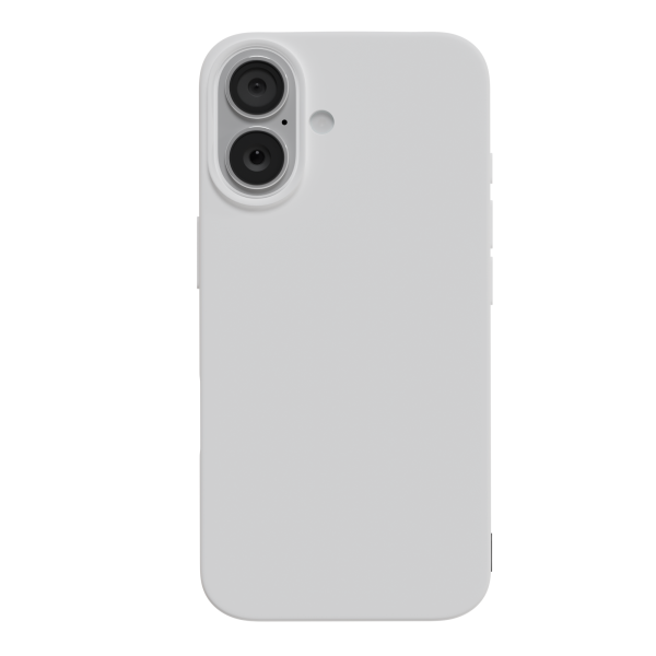 Защитный чехол AceCase Soft Shell White для iPhone 16