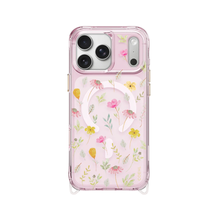 Защитный чехол Uniq COEHL IML EVIE (MagSafe) для iPhone 18 Pro Max/17 Pro Max Pink Blossom