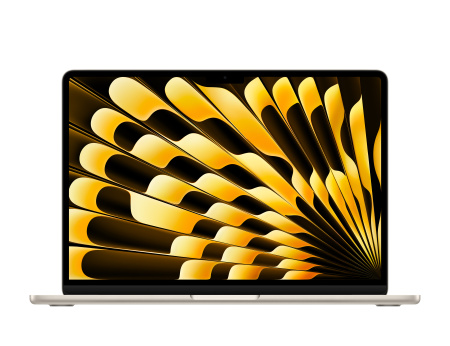 Кастомный Apple MacBook Air 13 M4 (10-core CPU, 10-core GPU) / RAM 24GB / SSD 256GB Starlight (Сияющая звезда) Z1CV000MK