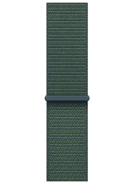 Часы Apple Watch SE (2024) 44mm Starlight Aluminum Case with Lake Green Sport Loop (GPS)