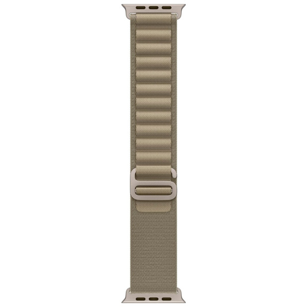 Apple Watch Ultra 2 49mm Titanium Case with Olive Alpine Loop Band - Small (GPS + Cellular)