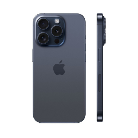 Смартфон Apple iPhone 15 Pro 128GB Blue Titanium (Синий титан)