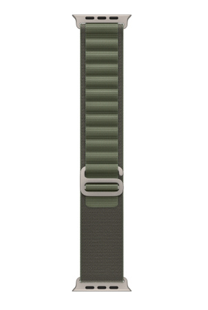 Часы Apple Watch Ultra 49mm Titanium Case with Green Alpine Loop Band - Medium (GPS + Cellular)