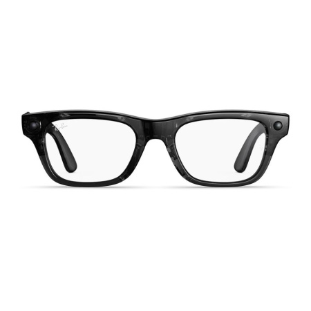 Умные очки Meta Ray-Ban Blayzer Optics (Gen 2) Shiny Transparent Black (L54)