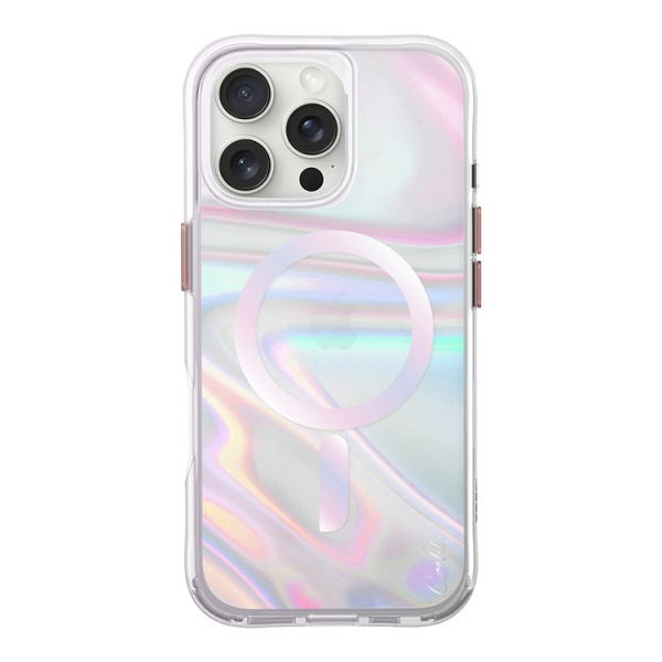 Защитный чехол Uniq Coehl Savon MagSafe для iPhone 16 Pro Max Bubble Prism