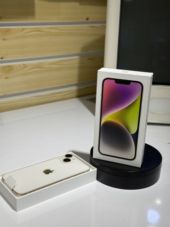 Смартфон Apple iPhone 14 128GB Starlight (Уцененный)