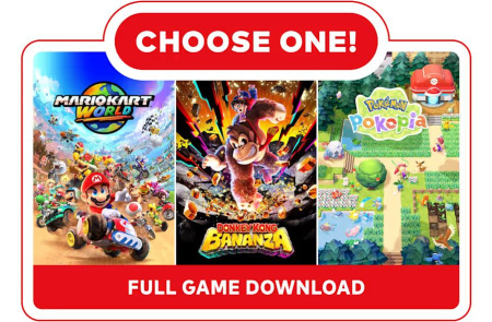 Игровая приставка Nintendo Switch 2 Choose Your Game Bundle