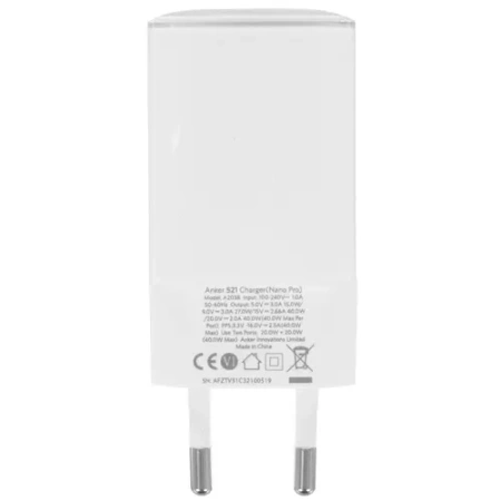 Сетевое зарядное устройство Anker PowerPort III Nano Pro 40W Сетевое зарядное устройство Anker PowerPort III Nano Pro 40W
