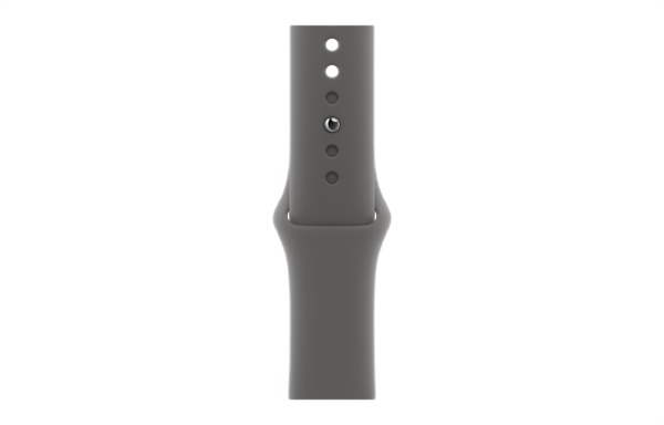 Часы Apple Watch Series 11 42mm Natural Titanium Case with Stone Grey Sport Band (GPS + LTE) S/M