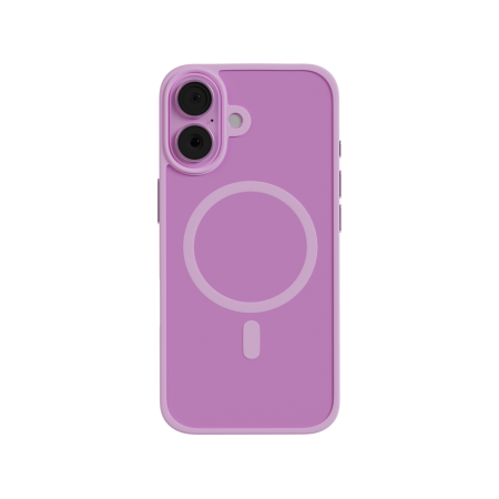 Защитный чехол AceCase Soft Rim Pink для iPhone 17