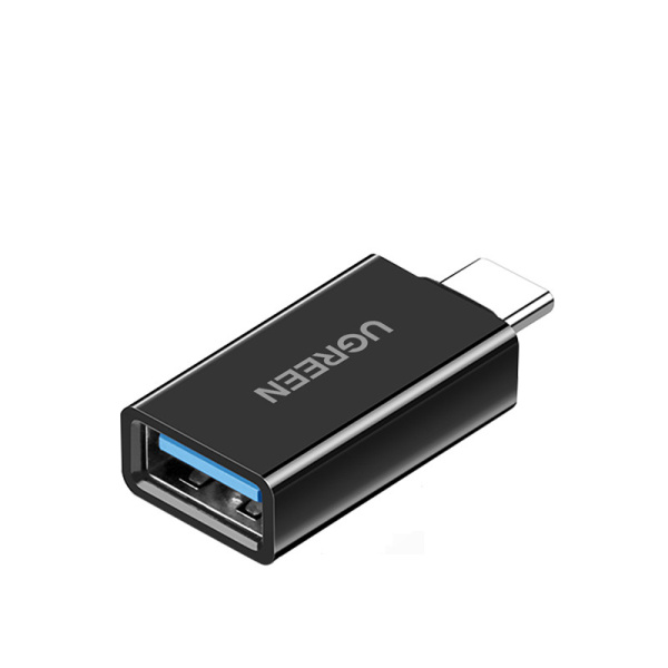 Адаптер UGREEN US173 (20808) USB-C to USB-A 3.0 Female Adapter Black