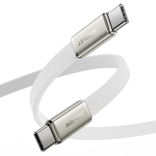 Кабель для зарядки ACEFAST С24-03 USB-C - USB-C 1.2m  White