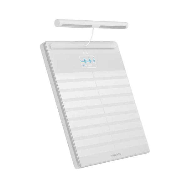 Весы с анализом состава массы тела и измерением пульса Withings Body Scan White