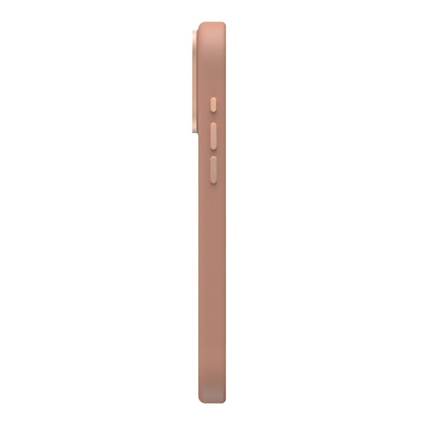 Защитный чехол Uniq Coehl Muse Leatherette MagSafe для iPhone 16 Pro Max с ремешком Dusty Nude