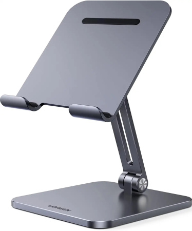 Подставка UGREEN LP134 Foldable Metal Tablet Stand Gray