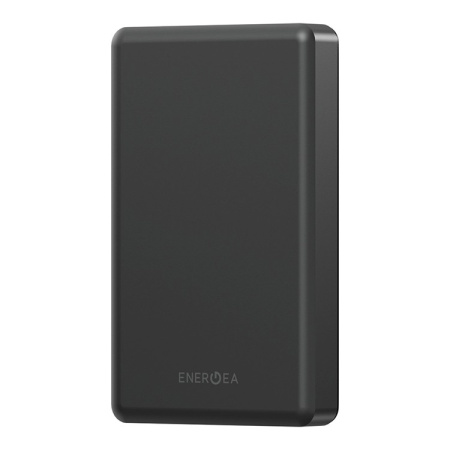 Внешний аккумулятор EnergEA AluPac 10K MagSafe 10000 мАч 15W, USB-C 20W Ultra Light Aluminium Gunmetal