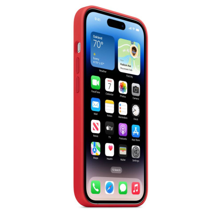 Чехол Apple iPhone 14 Pro Max Silicone Case with MagSafe (PRODUCT)RED