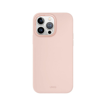 Защитный чехол Uniq Lino MagSafe для iPhone 16 Pro Pink