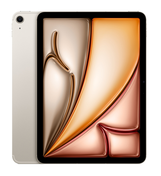Планшет Apple iPad Air 11 (2024) Wi-Fi + Cellular 128GB Starlight (Сияющая звезда)