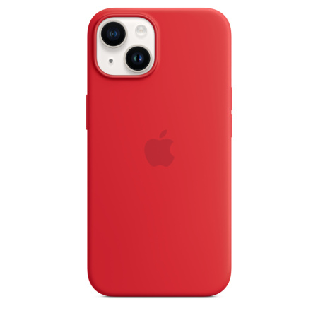 Чехол Apple iPhone 14 Silicone Case with MagSafe (PRODUCT)RED