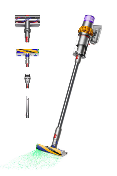 Пылесос Dyson V15 Detect Absolute Yellow/Nickel